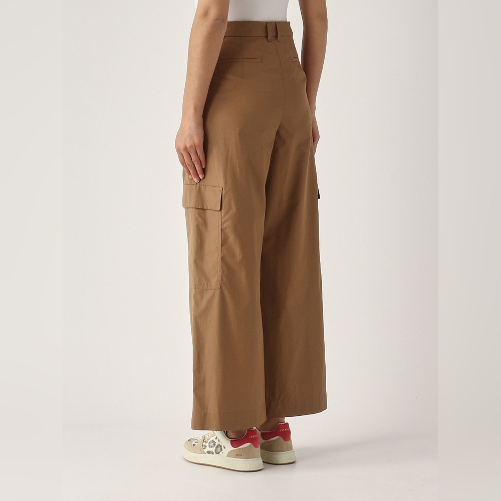 MaxMara Brown Wide Leg Pants